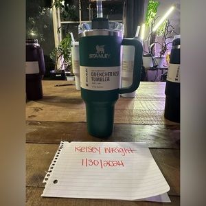 40 oz pine stanley cup